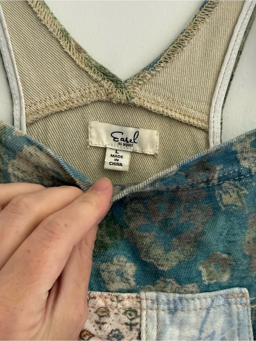 Easel patchwork overalls - Picture 5 of 6